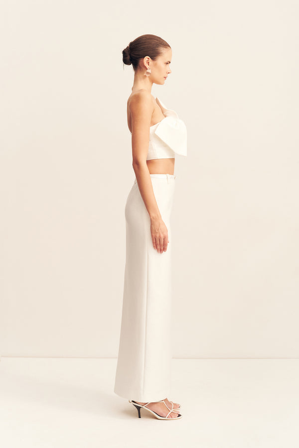 OTIS MAXI SKIRT - IVORY