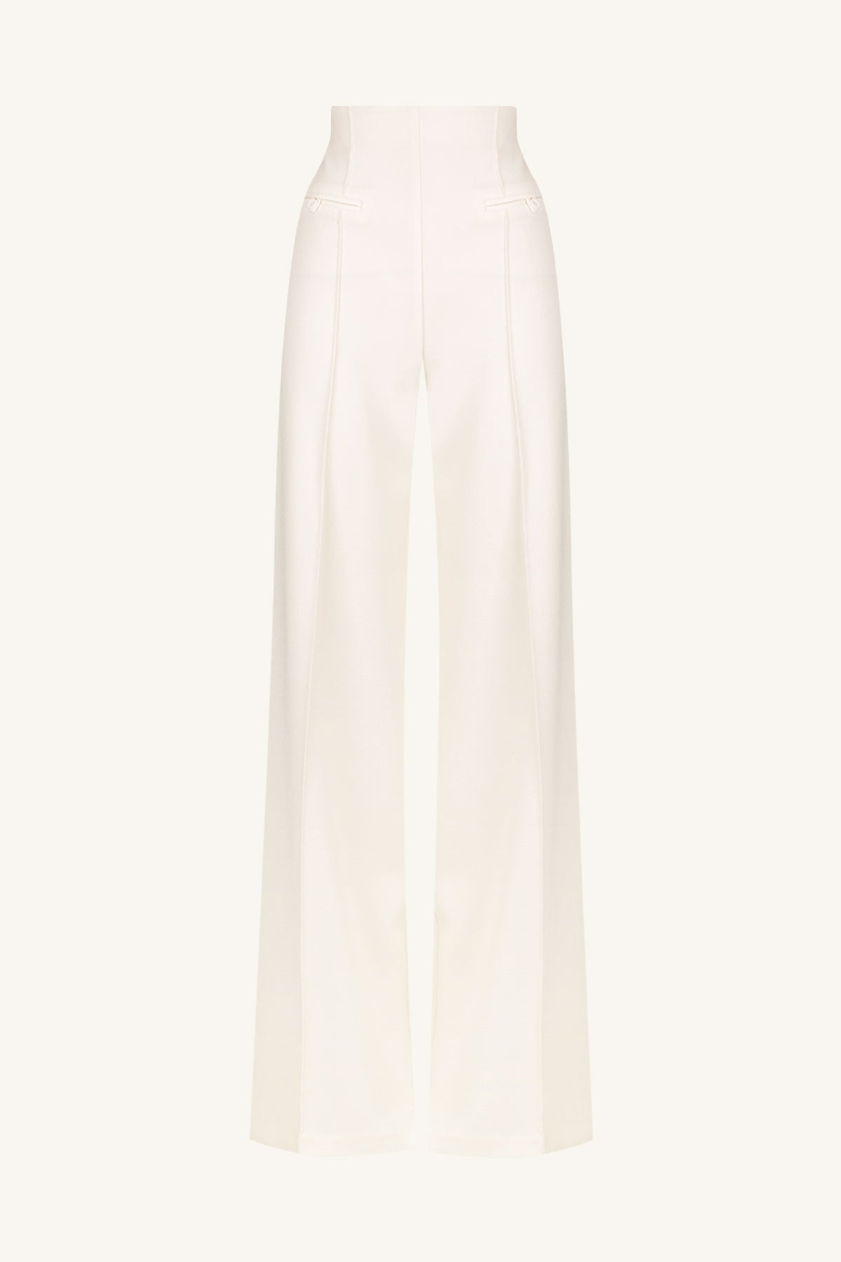 Buy Reiss Cream Odell Petite Wide Leg Pull On Trousers from the Next UK  online shop