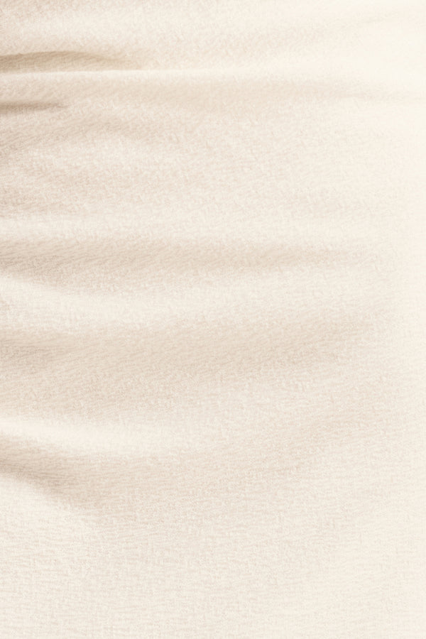 BEAU ASYMMETRICAL MIDI DRESS - IVORY_SW