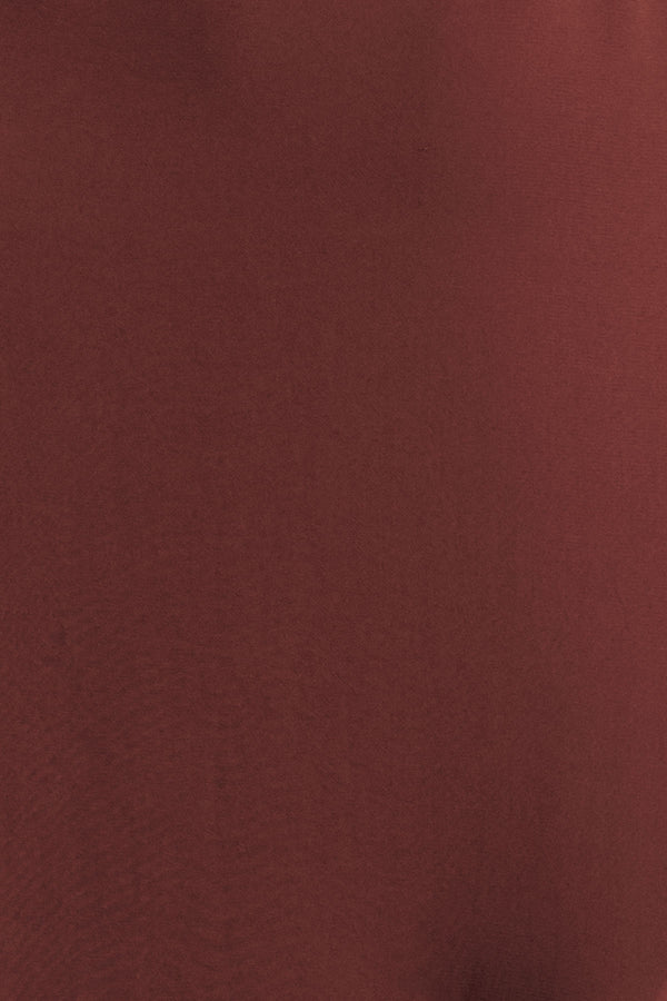 BLAIR RUFFLE COWL MAXI DRESS - COCOA_SW
