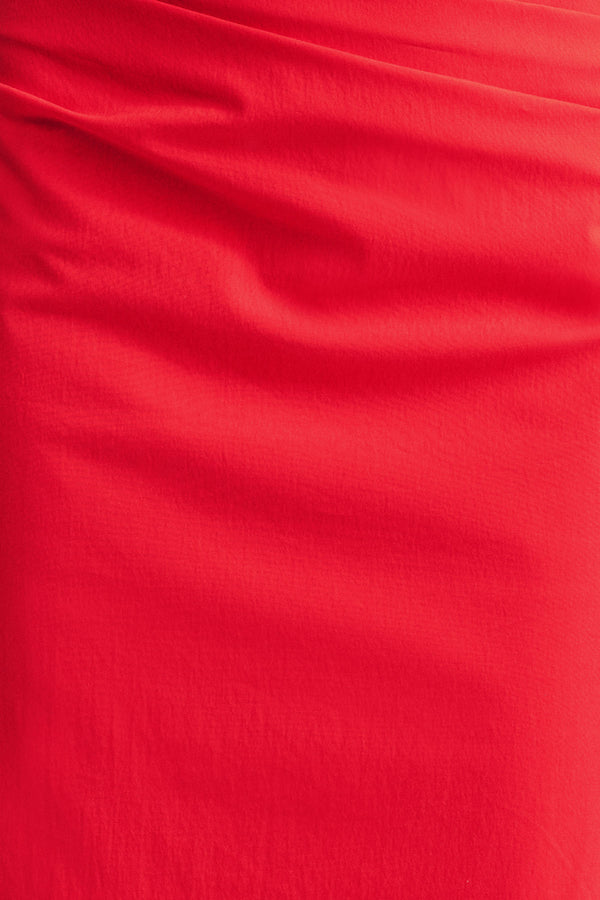 CAMPBELL RUFFLE DRAPED MAXI DRESS - GOJI