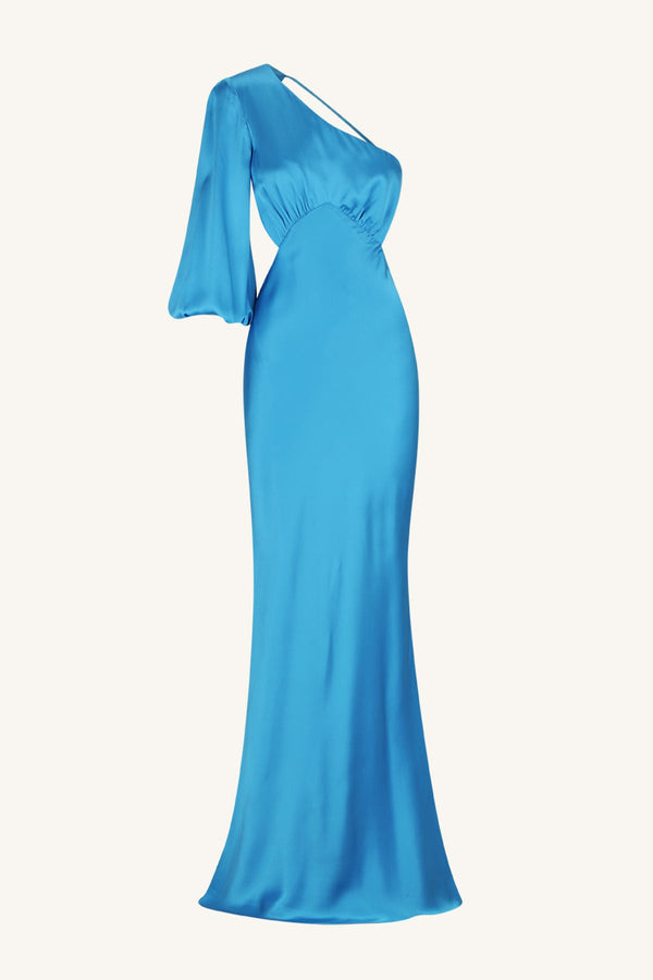 CIEL SILK ONE SHOULDER OPEN BACK MAXI DRESS_G
