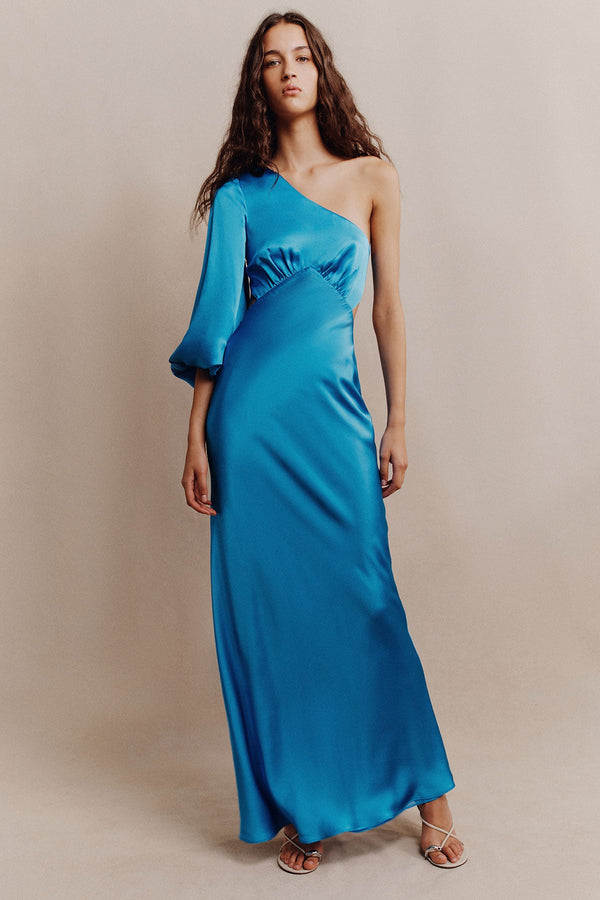 CIEL SILK ONE SHOULDER OPEN BACK MAXI DRESS_C