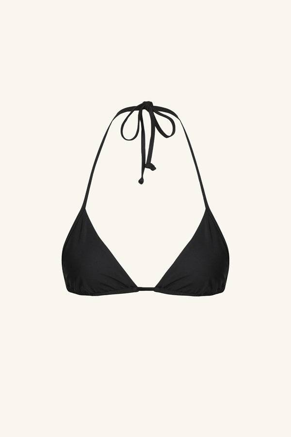 DAIQUIRI TRIANGLE BIKINI TOP - BLACK_G