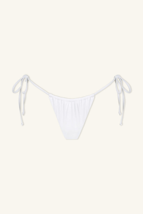 DAIQUIRI TIE STRING BIKINI BOTTOM - COCONUT_G