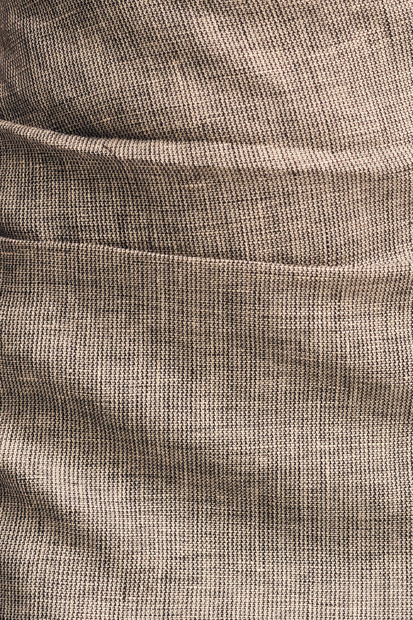 ELLIOT DOUBLE WAIST BAND PANT - CONCRETE