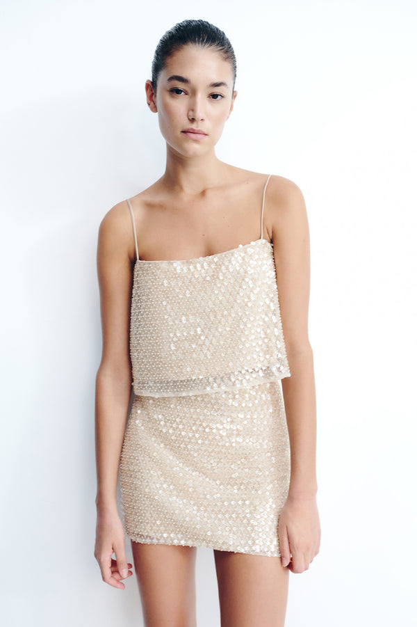 EVERLY CROP CAMI - MACADAMIA