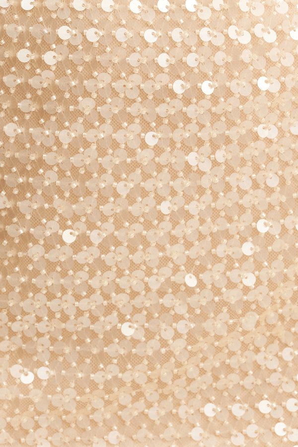 EVERLY MINI SKIRT - MACADAMIA