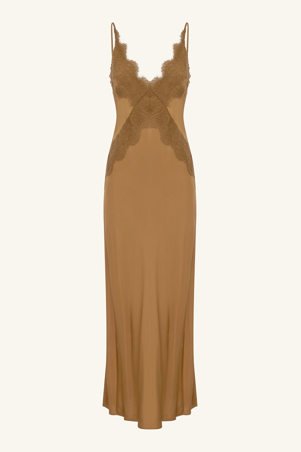 SIMONA LACE SLIP MAXI DRESS - MEDALLION_G