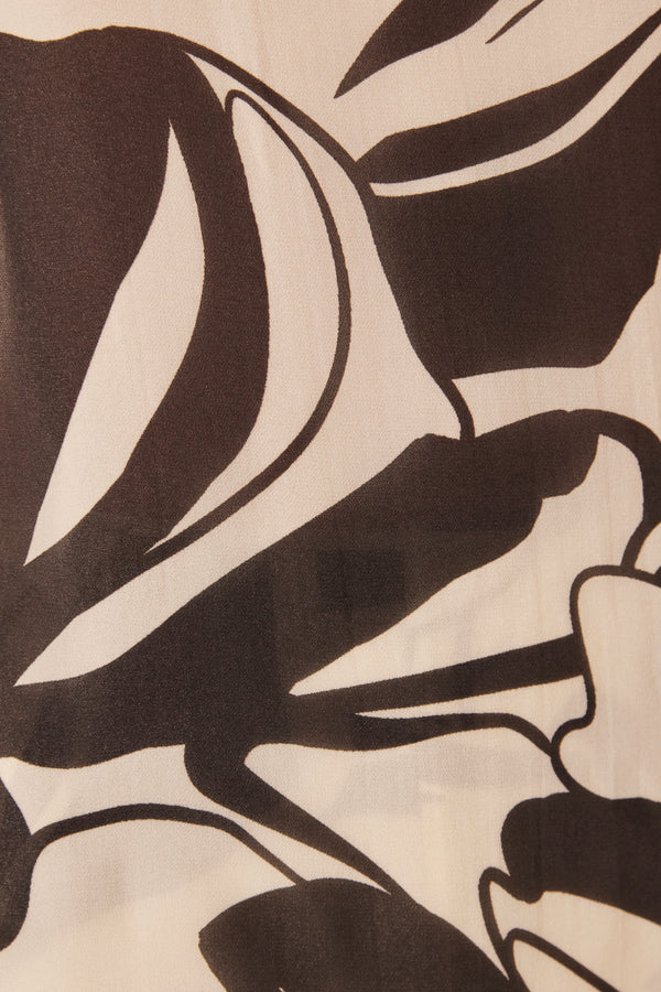 IMANE ASYMMETRICAL LONG SLEEVE MAXI DRESS_SW