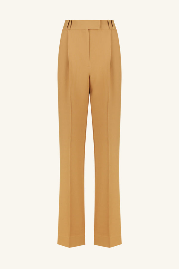 IRENA LOW RISE SLOUCH PANT - WHEAT_G