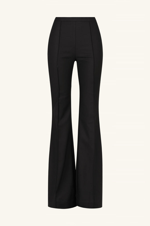 LANI BOOT CUT FLARED PANT - BLACK_G