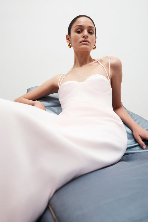 LANI BUSTIER MAXI DRESS - FAIRYFLOSS_C