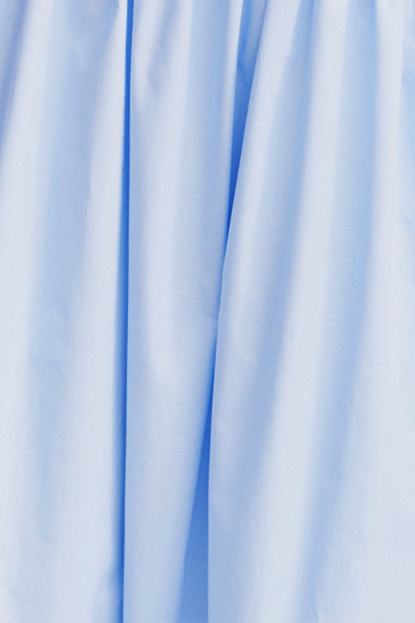 MAIORI BUBBLE SLEEVE MAXI DRESS - CORNFLOWER BLUE