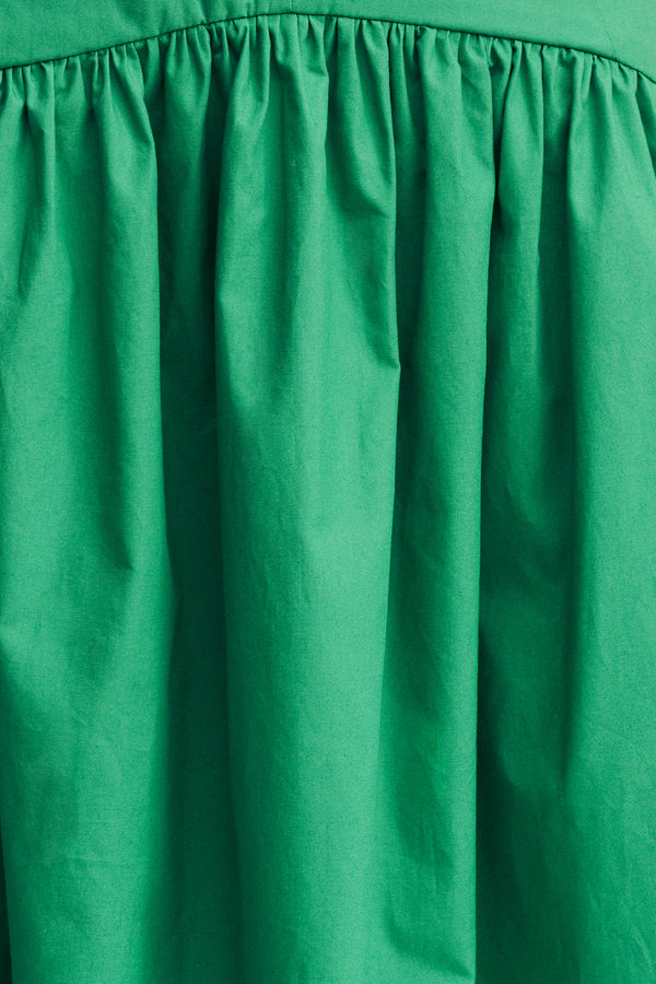 MAIORI TIERED MINI DRESS - APPLE GREEN_SW