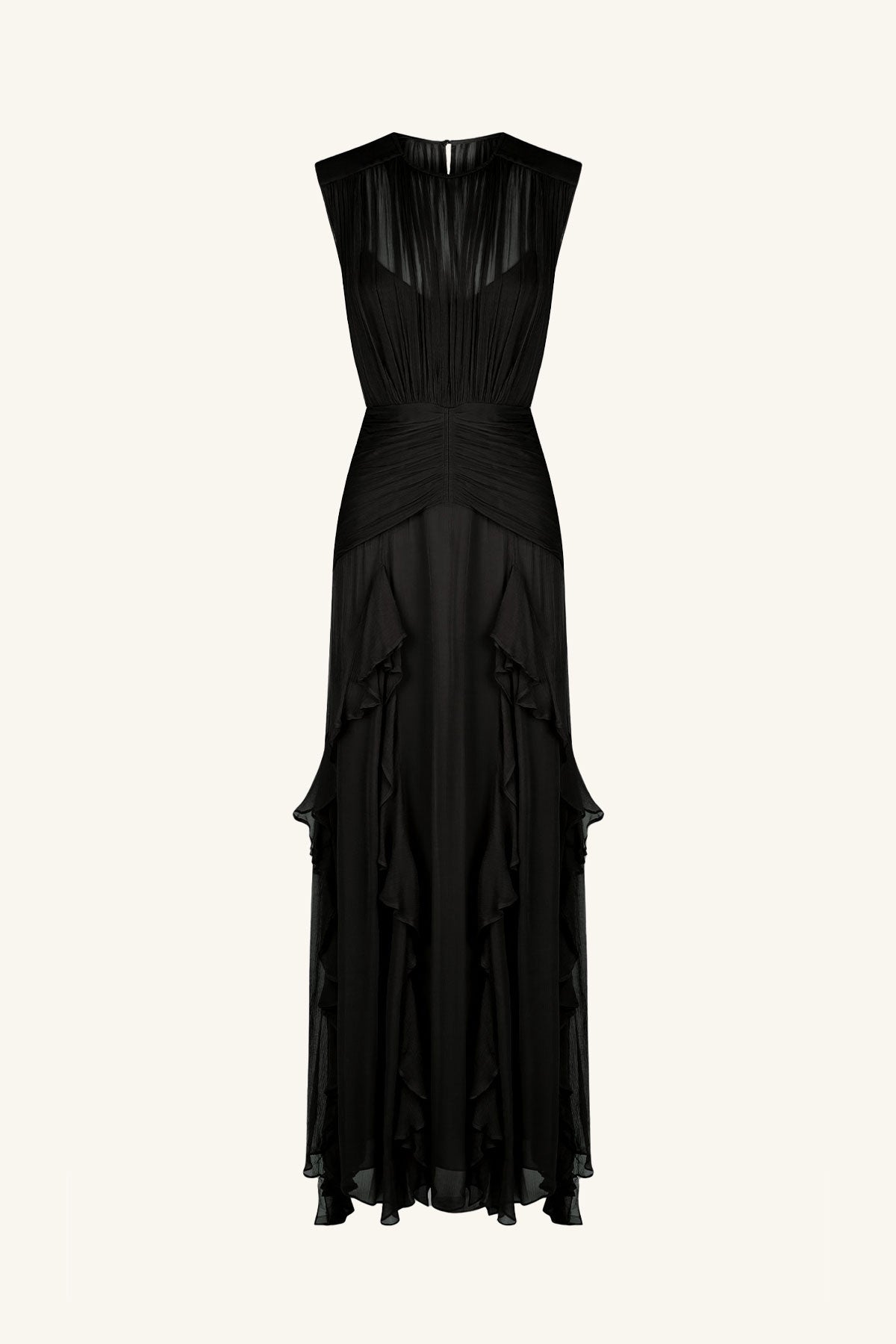 Black 2025 gown sleeveless