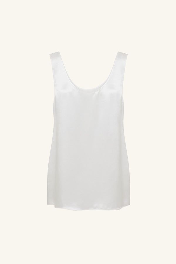 SAVANNA SCOOP NECK TOP - IVORY_G