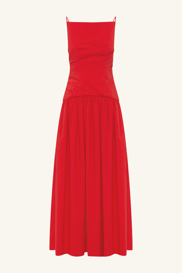 CAMPBELL SQUARE NECK MAXI DRESS - GOJI_G