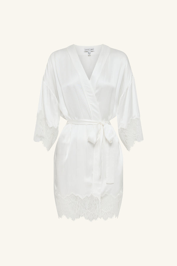 LUSTRE LACE ROBE - IVORY_G