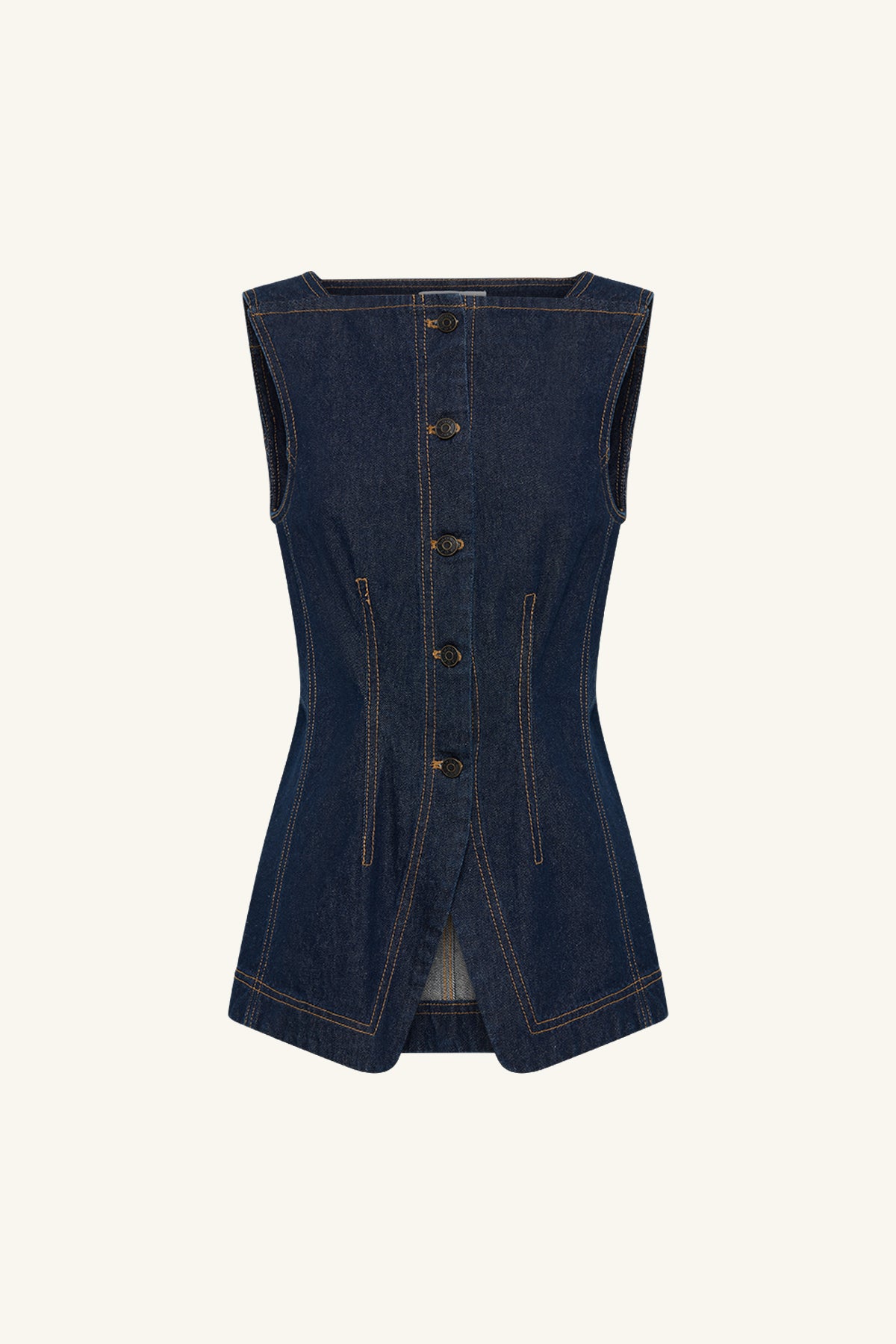 Rita Vest | Deep Indigo | Tops | Shona Joy