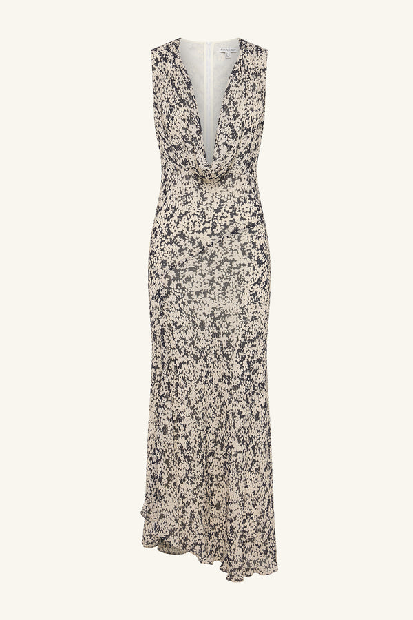 OPHELIA LOW COWL MAXI DRESS_G