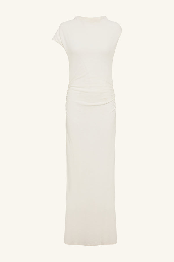 BEAU SLEEVELESS MAXI DRESS - IVORY_G