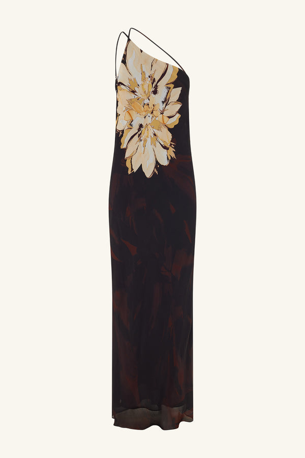 CAZADOR ONE SHOULDER COWL BACK MAXI DRESS_G