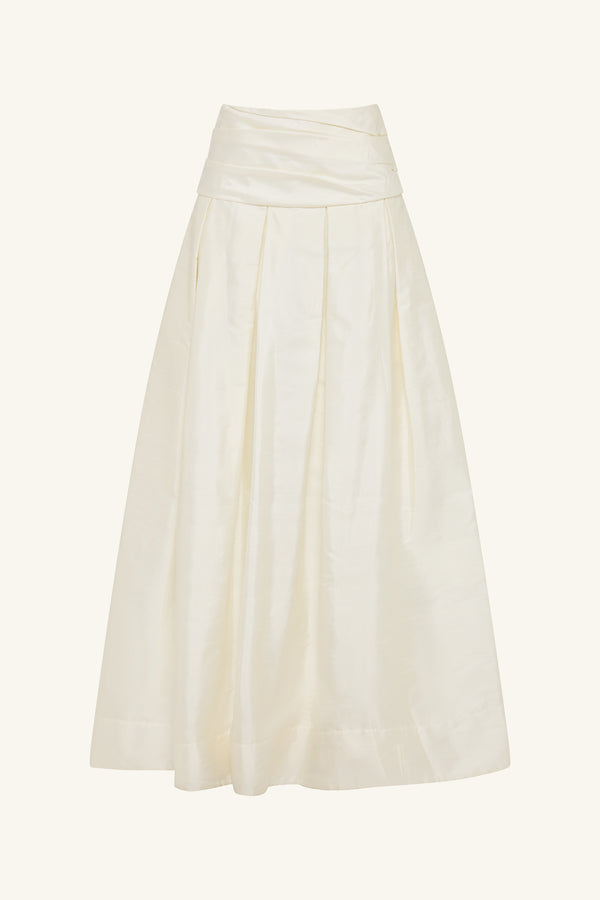 LUCERO PLEATED MAXI SKIRT_G