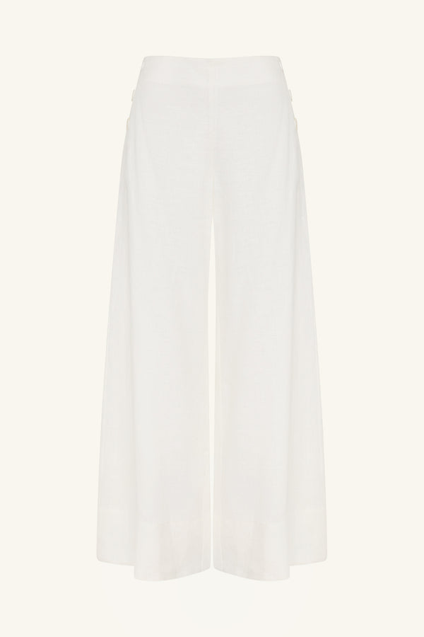 WELLINGTON BUTTON UP PANT - IVORY_G