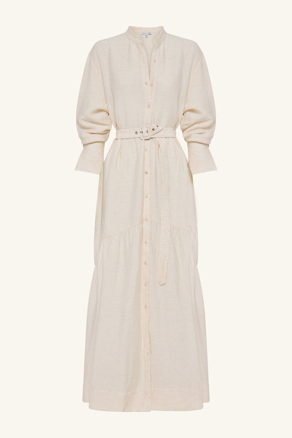 JASPER TIERED MAXI DRESS - RESIN_G