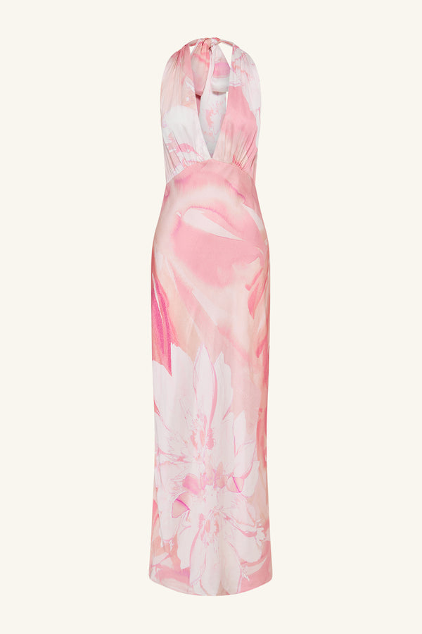 ROBERTS HALTER NECK MAXI DRESS_G