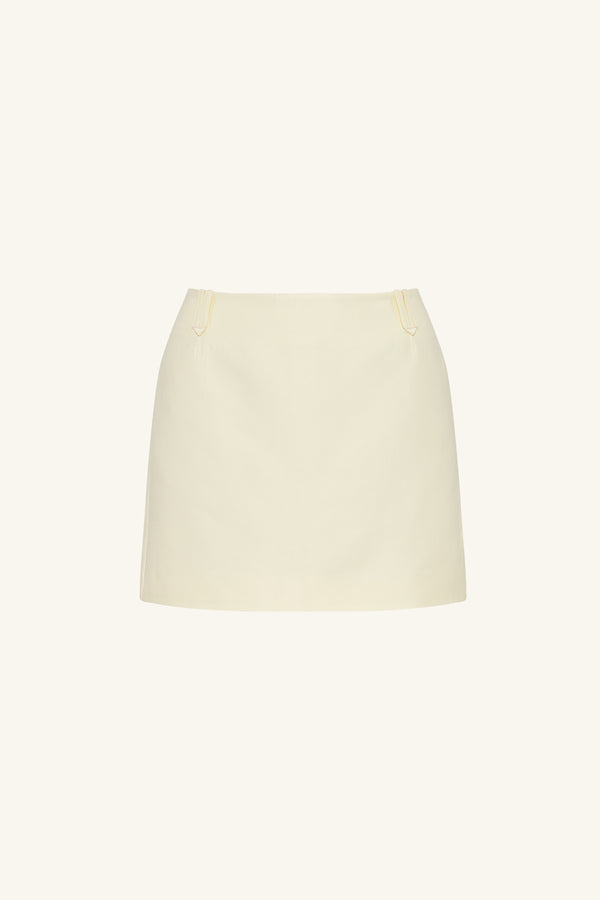 OTIS BELTED MINI SKIRT - YUZU_G