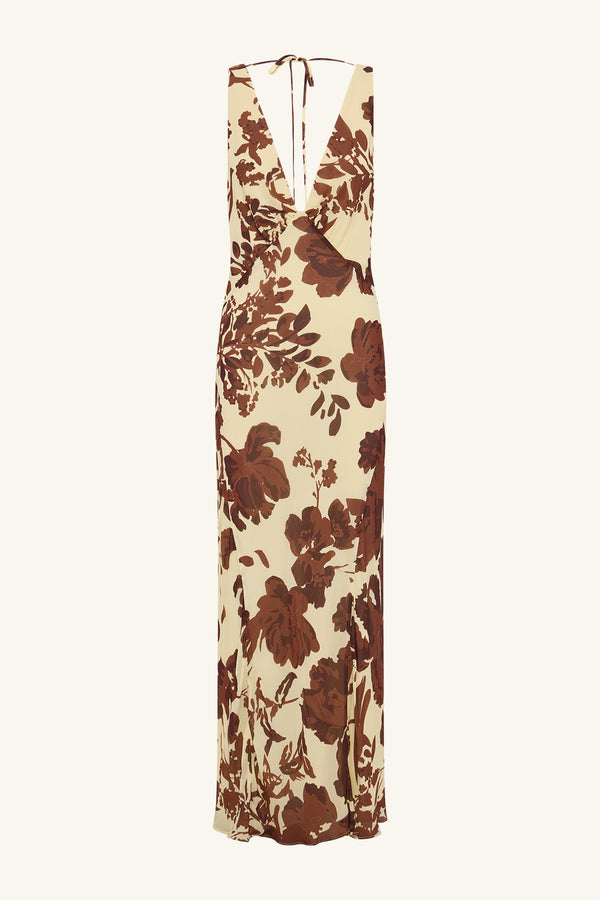 NOA PLUNGED MAXI DRESS_G