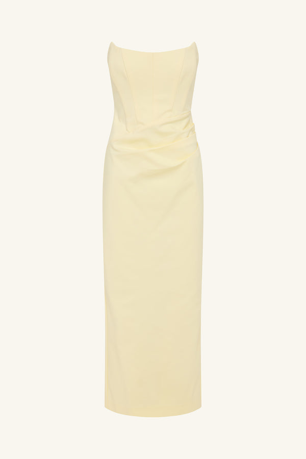 LANI STRAPLESS CORSET MAXI DRESS - SGROPPINO_G
