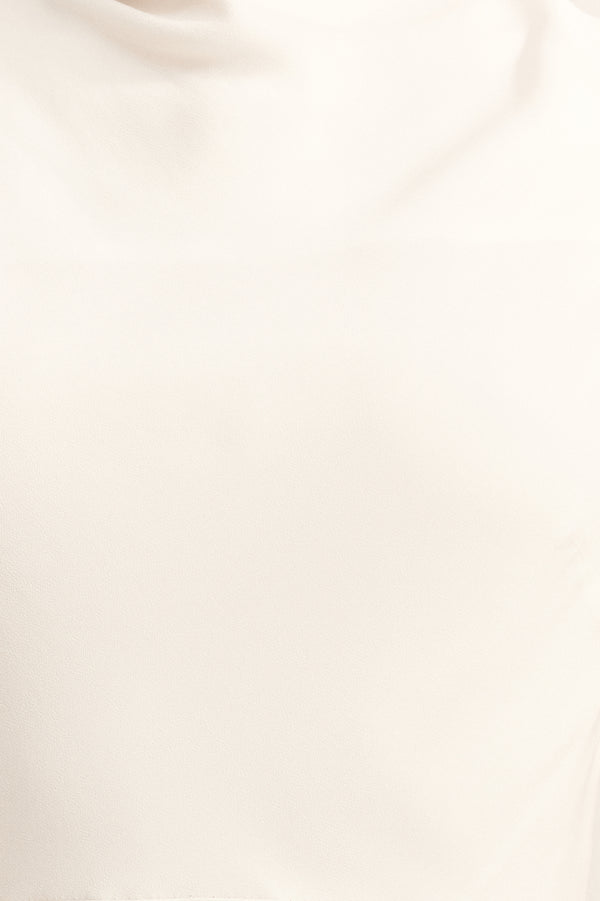 RIO COWL OPEN BACK MAXI DRESS - IVORY
