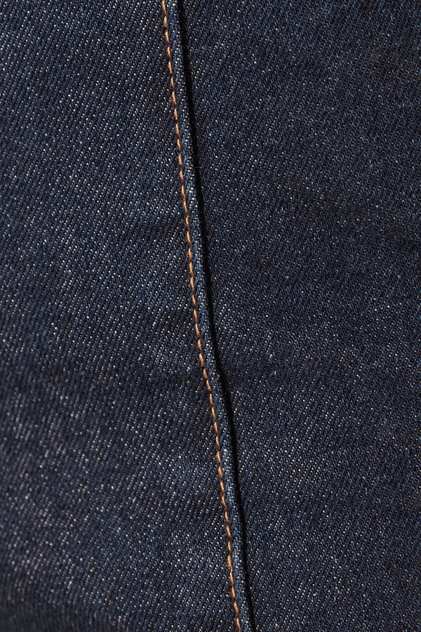 RITA PLEAT MINI SKIRT - DEEP INDIGO_SW