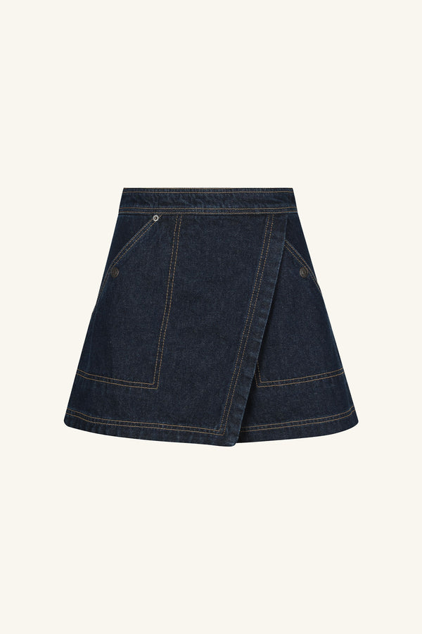 RITA WRAP DETAIL SKORT_G