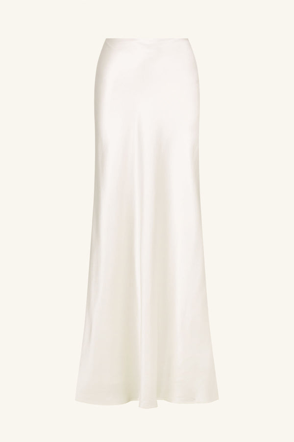 SAVANNA MAXI SKIRT - IVORY_G