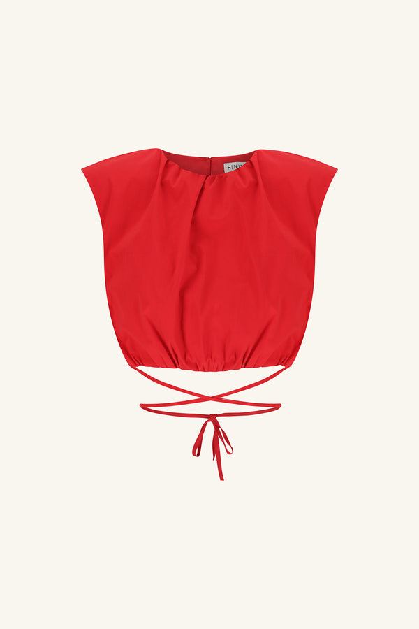 CAMPBELL GATHERED TOP - GOJI_G