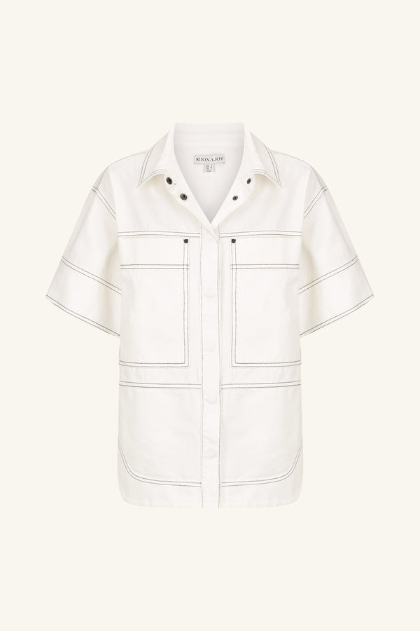 HANA SHORT SLEEVE SHIRT_G