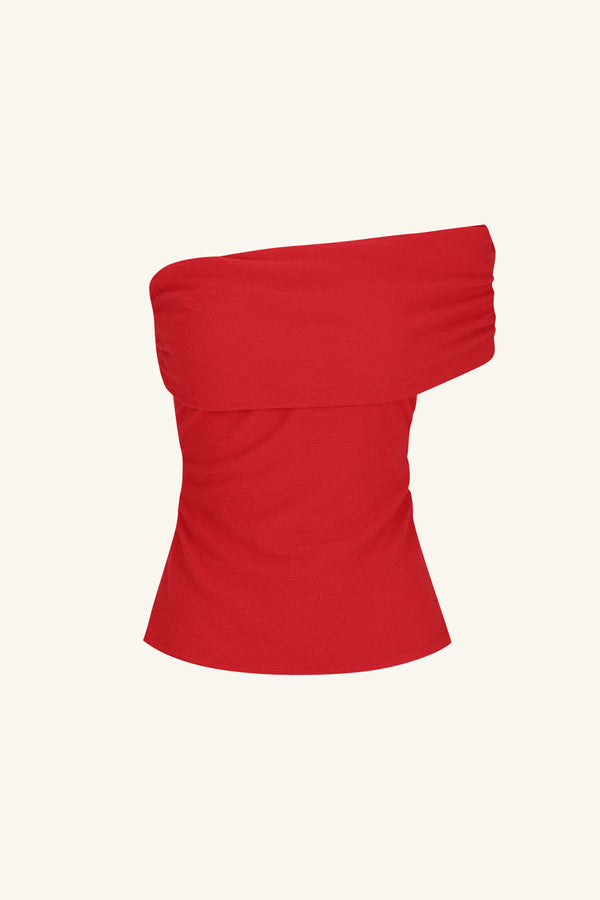 BEAU ONE SHOULDER TOP - CHILLI_G