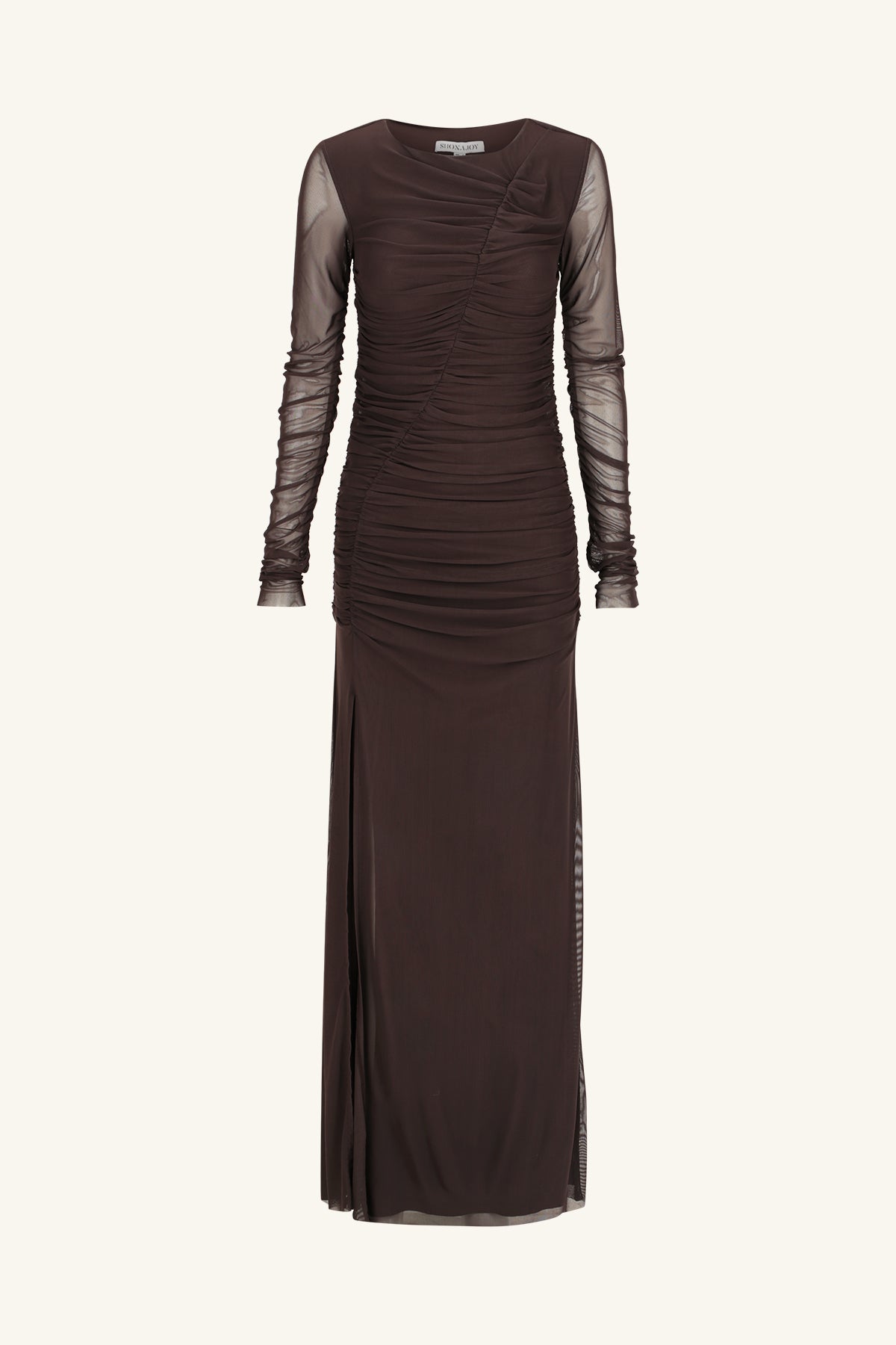 Mira Gathered Maxi Dress | Ganache | Dresses | Shona Joy