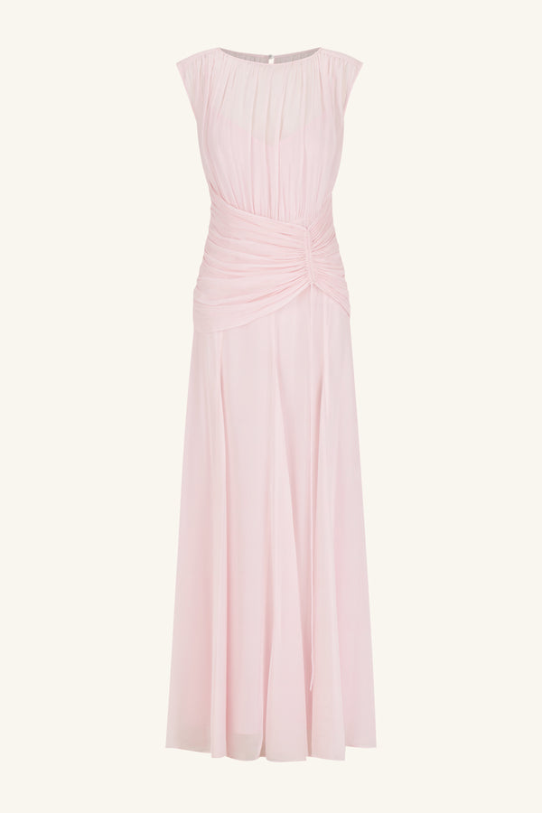 AMINA HIGH NECK MAXI DRESS - FAIRYFLOSS_G