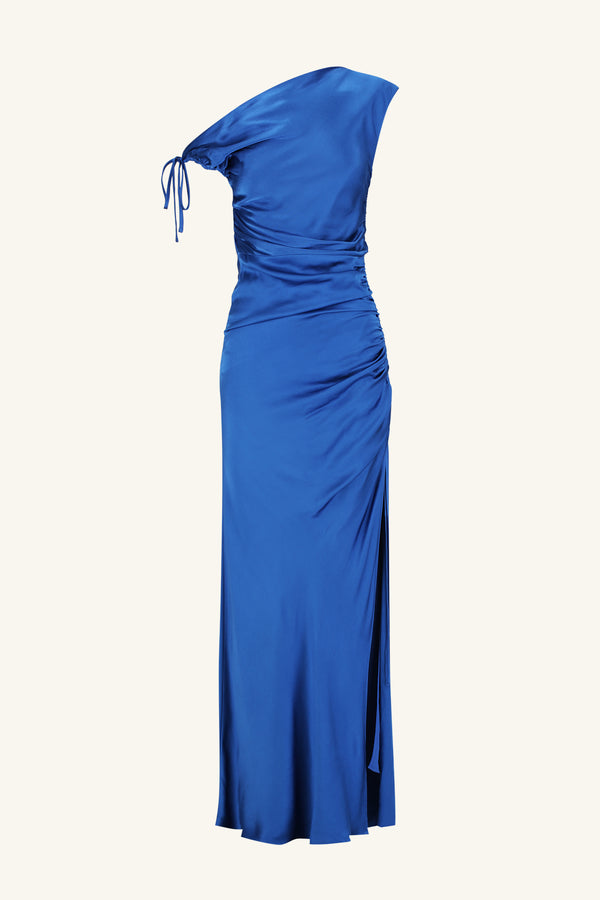 TATUM GATHERED MAXI DRESS - ULTRAMARINE_G