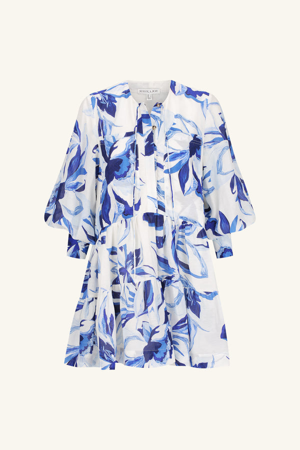 WILLA TIERED MINI DRESS_G