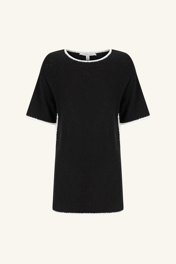 LENA TEE - BLACK_G