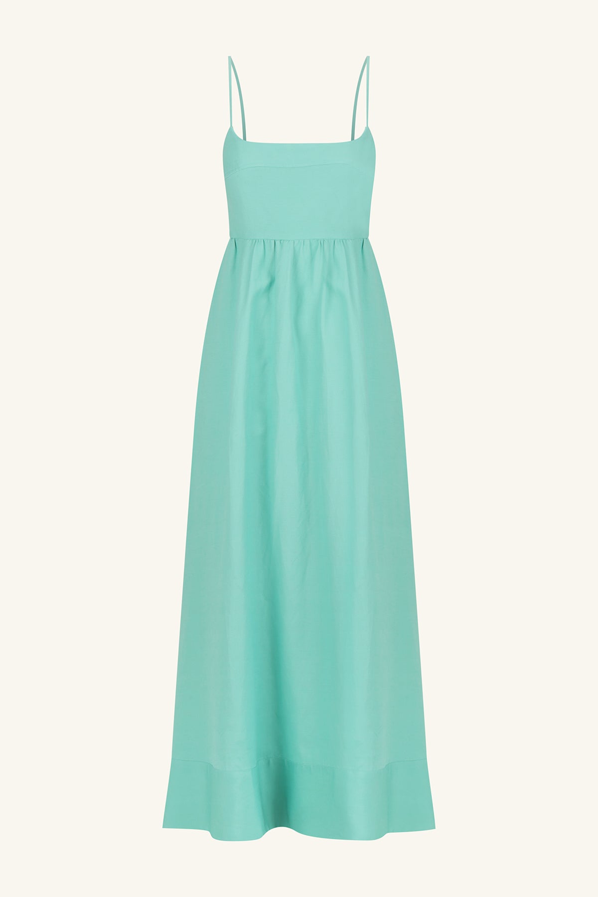 ALEC LOW OPEN BACK MAXI DRESS - POOL BLUE_G