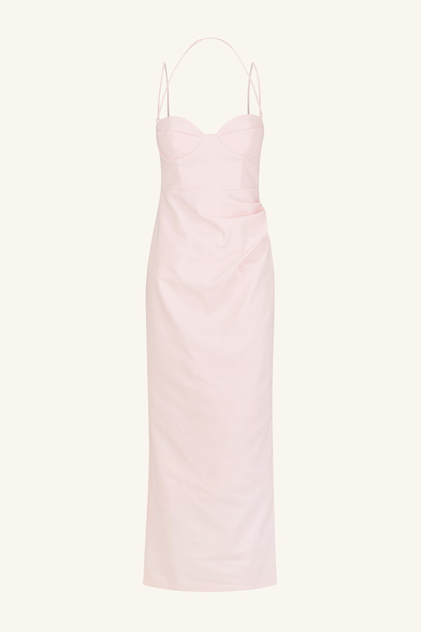 LANI BUSTIER MAXI DRESS - FAIRYFLOSS_G