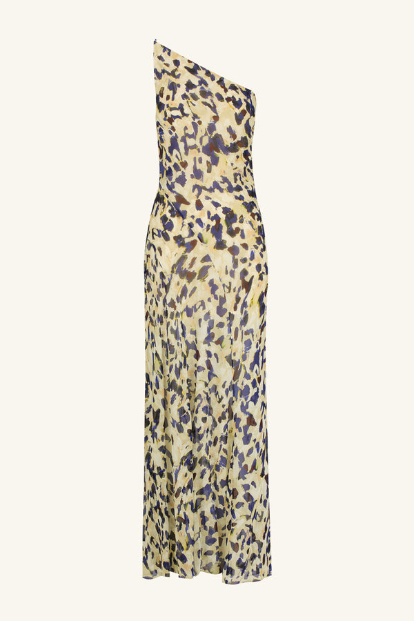 KINETIC ASYMMETRIC PANEL MAXI DRESS_G