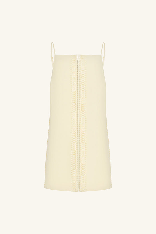 WRIGHT LACE SQUARE NECK MINI DRESS_G